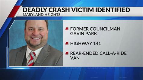 Former Maryland Heights Councilman Gavin Park killed in crash